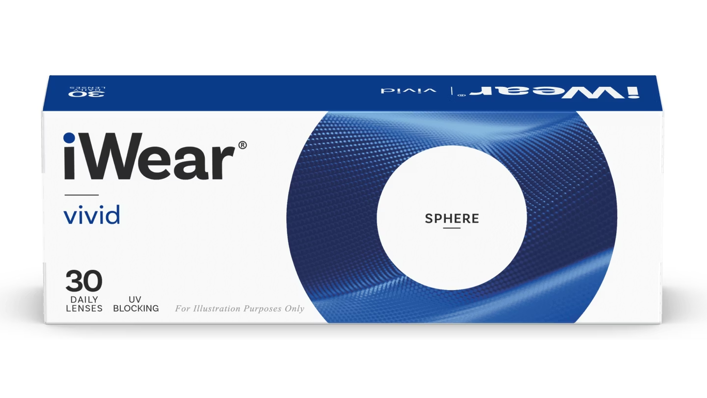 Front, iWear vivid (30 lentes)